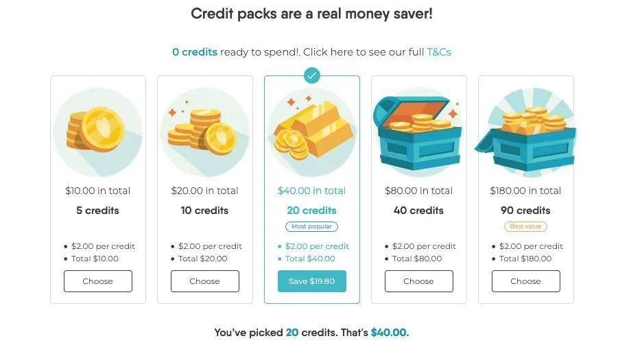 Touchnote: misleading ‘best value’.