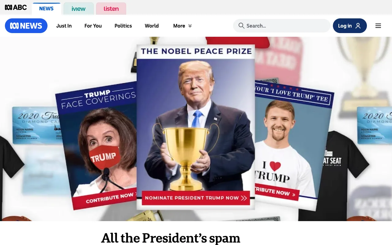 All the President’s Spam