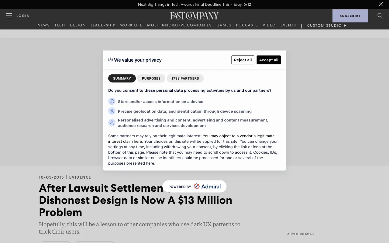 After Lawsuit Settlement, LinkedIn’s Dishonest Design Is Now A $13 Million Problem.