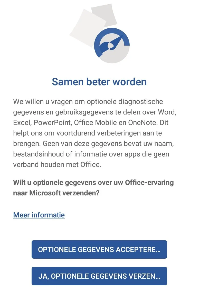 Microsoft: consent preferences.